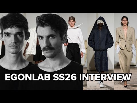EgonLab SS26 Interview With Kévin Nompeix and Florentin Glémarec
