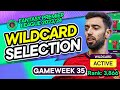 MY FPL GW35 WILDCARD TEAM SELECTION! | Active! Final Draft? ⁉️ | Fantasy Premier League Tips 2023/24