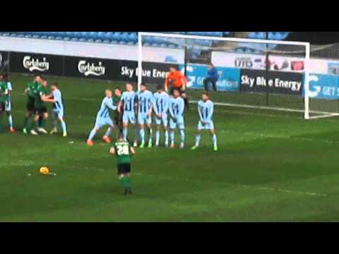 Gary McSheffrey's goal for Scunthorpe v Coventry City