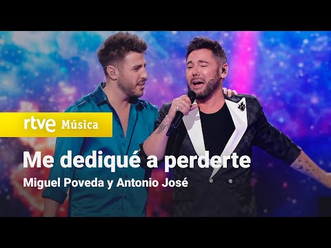 Miguel Poveda y Antonio José - "Me dediqué a perderte" | Dúos increíbles