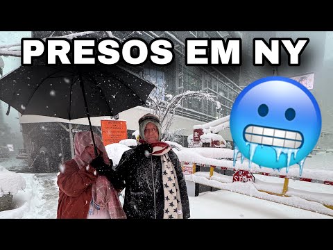 SONHO REALIZADO! PAIKRIZA E MÃEKRIZA CONHECEM NEW YORK E A NEVE! 😍