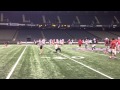 CARDALE JONES passing at Mondays Ohio State.