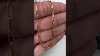 Corrente Cartier 3mm 60cm Ouro 18k GA0181