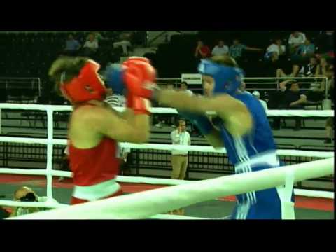 Semi-Final - Session 1 - Men's Middle (75kg) 2 - AIBA European Confederations Championships