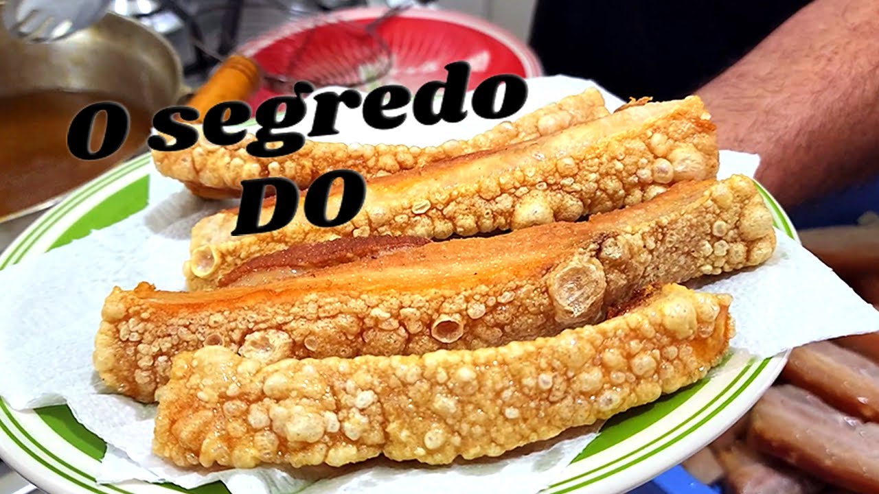 Você fritou a vida toda errado o torresmo! O segredo é ...