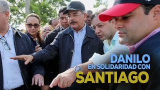 Danilo en solidaridad con Santiago