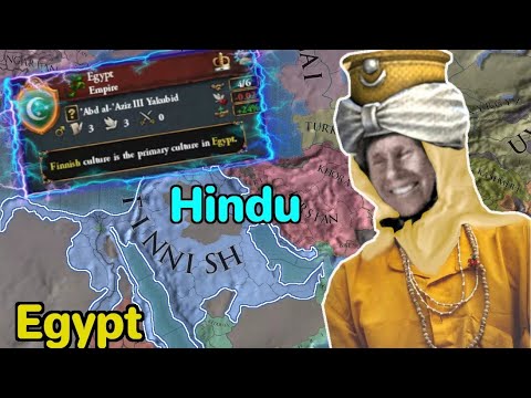 The most CURSED EU4 experience! [Hindu Finnish Egypt]