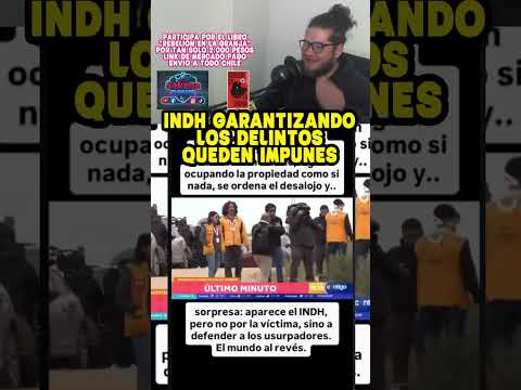 ¡EL COLMO! 🤬 El INDH llega a Quilpué a PROTEGER una TOMA ILEGAL en vivo