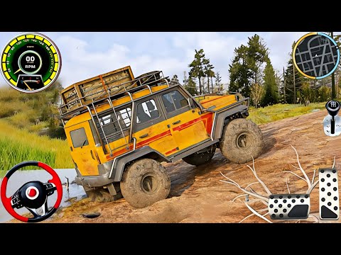 4x4 Offroad Jeep Driving Simulator 3D - Drive SUV 4x4 jeep Offroad Game - Android GamePlay