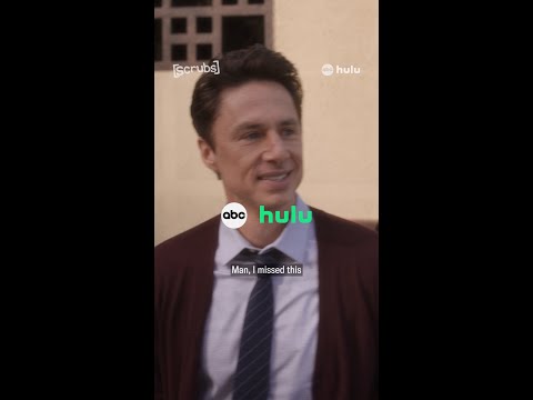 A new season of #Scrubs premieres February 25 on ABC. Stream on Hulu and Hulu on Disney+!