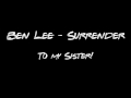 Ben Lee - Surrender 