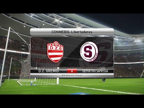 PES 2018 modo carrera jugador liga Promerica 2.0: Copa Libertadores DZ Gremio vs Deportivo Saprissa