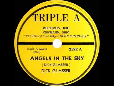 1st RECORDING OF: Angels In The Sky - Dick Glasser (1953 version)