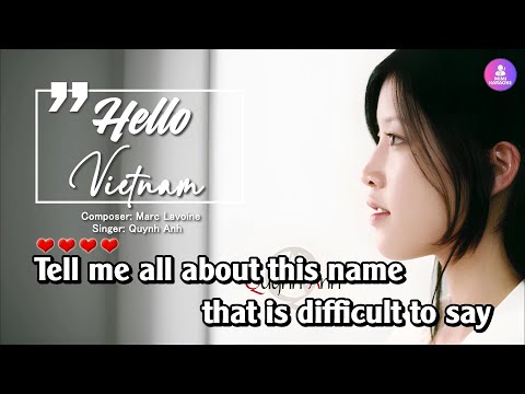 [KARAOKE] HELLO VIETNAM - PHAM QUYNH ANH | Original Beat