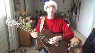 Guitar lesson 055G-Being Alone At Christmas