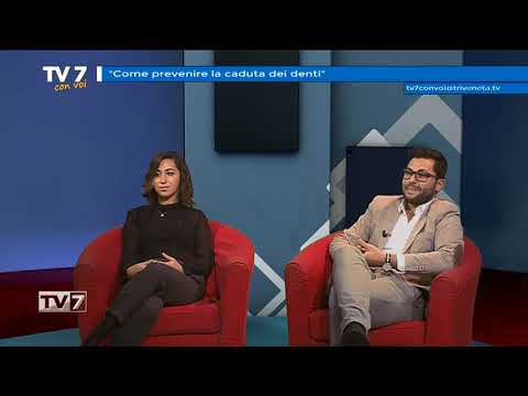 Tv7 con Voi del 28/9/2017 - Prevenire caduta denti (2 di 3)