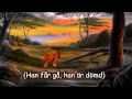 The Lion King Ll One Of Us Swedish Subs