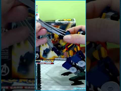 LEGO Marvel Superheroes: Black Panther & Wolverine Mech Armor, Part 2 #Shorts | HNE Toys