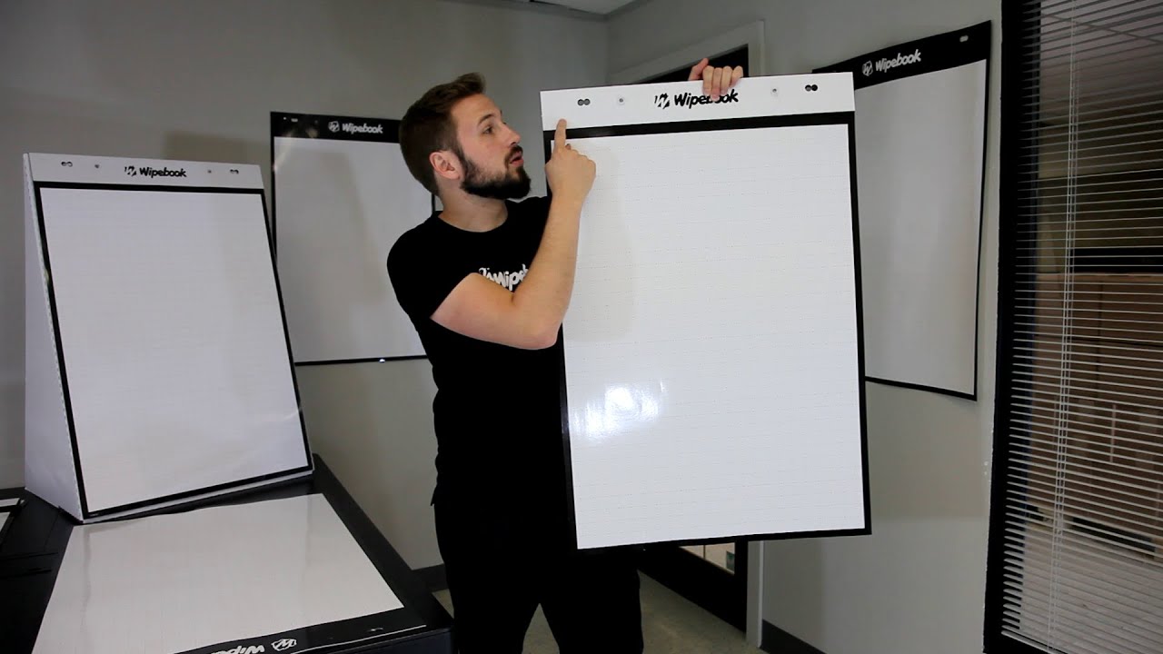 Different Wipebook Flipchart Versions