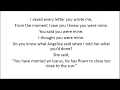 First Burn Lyrics