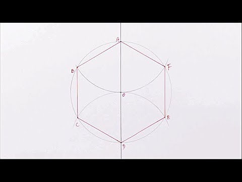 construct a regular hexagon inside a circle