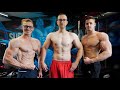 Málem jsme si UTRHLI BICEPSY | Společný trénink Lamka, Škopek, Lukša