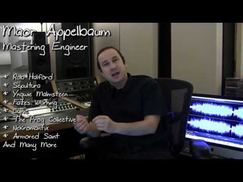 Maor Appelbaum Audio Mastering Masterclass 1