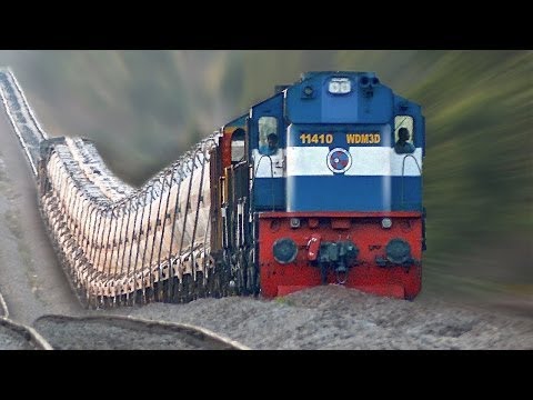 The worst rail journey in the world DANCING TRAIN | FUNNY VIDEO | -=HD=-