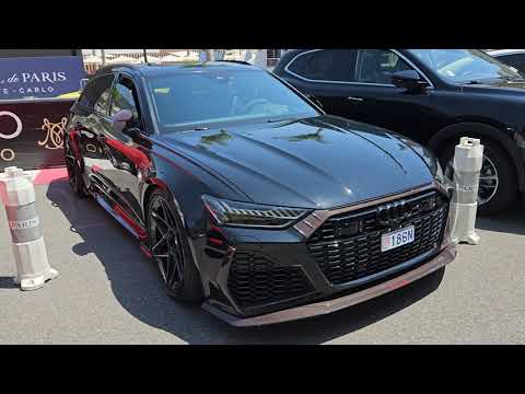 👌Johan Abt Edition 1/25 ABT Audi RS6-R with Red Carbon looks stunning in the sun [4k 60p]