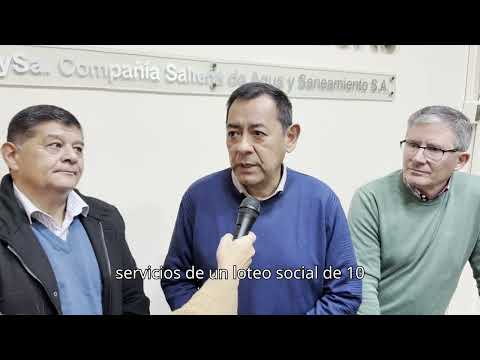 Coordinan obras de infraestructura, para llegar con más servicios a un nuevo loteo en Coronel Moldes