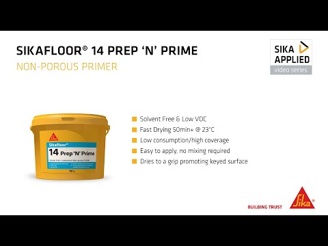 Sika Applied Series: Sikafloor 14 Prep N Prime