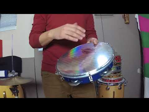 Partido Alto playalong - O Profissional 10" panderio demo