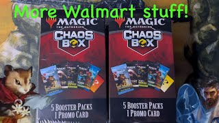 Walmart Chaos Box opening x2! Better than the Mystery Power Boxes??