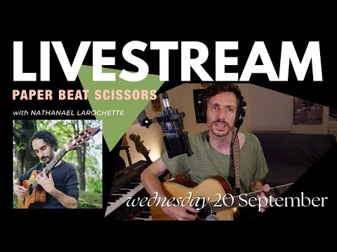 Livestream with Paper Beat Scissors + @n_larochette