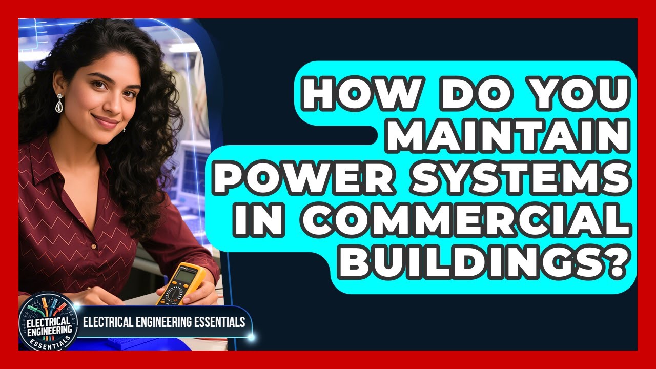 How Do You Maintain Power Systems in Commercial Buildings? | Electrical Engineering Essentials News