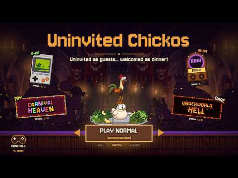 Uninvited Chickos: let's play