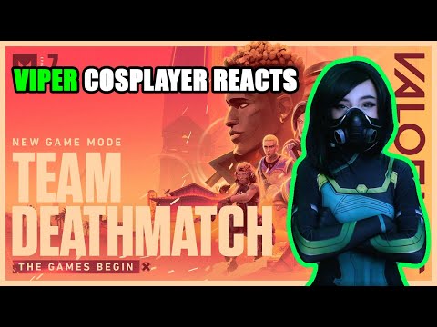 Viper Reacts to THE GAMES BEGIN. // Team Deathmatch Game Mode Trailer - VALORANT