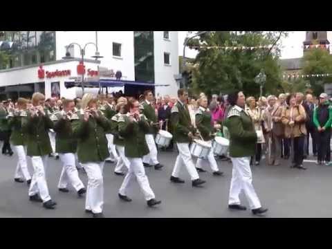Schützenfest in Lintorf-der Zug durch Lintorf!