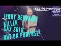 "Jazz Improvisation Lesson" Jerry Bergonzi Amazing Out-on-Purpose Saxophone Solo Improvise Jazz