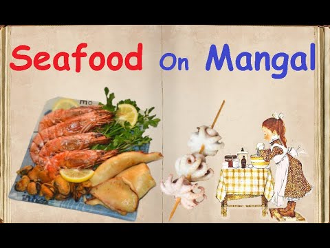 Seafood On Mangal / Book of recipes / Bon Appetit