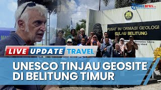 Sekjen UNESCO Global Geopark Network, Guy Martini Tinjau Geosite di Belitung Timur
