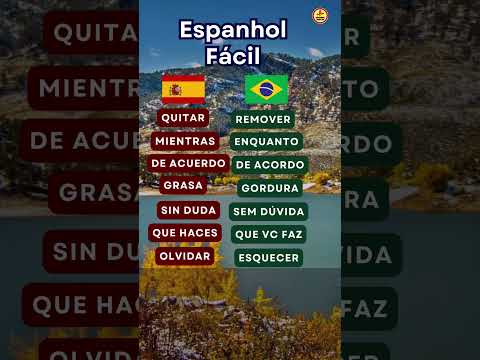 ⏱️ Aprender Espanhol Rápido, fácil! #espanhol