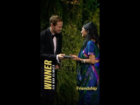 Friendship has won the The Earthshot Prize to Fix Our Climate