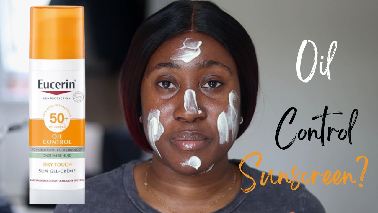 Eucerin Sun Oil Control Gel-Cream Dry Touch SPF50+ Review + Wear Test