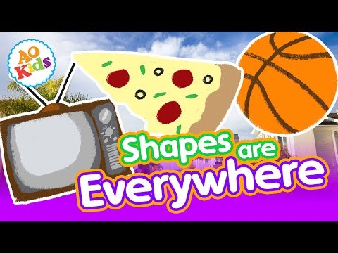 Shapes are Everywhere! | Kids Learning Song