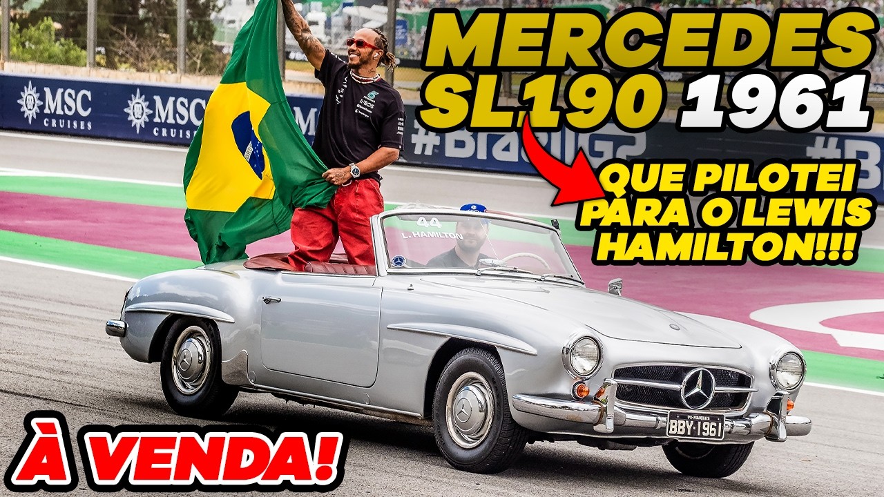 MERCEDES SL190 1961 * À VENDA *