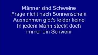 Ärzte Männer sind Schweine with lyrics