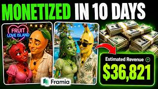 How I Make VIRAL Fruit Love Island Videos With AI - Framia Pro