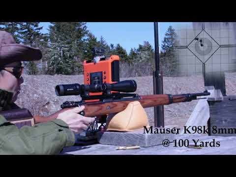 BadAce NDT (No Drill Tap) Mauser K98k Scope Mount and accuracy video at 100 yards