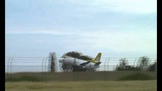 preview picture of video 'Take Off Saab 340 Cochstedt München Bern Airport'